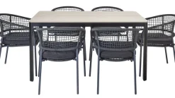 Central Park Tuintafel Levanzo Aluminium 150X90Cm-Brico Best