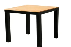Central Park Tuintafel Limoux Aluminium Teakhout 89X89Cm-Brico New