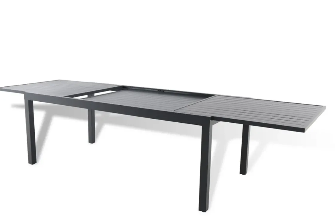 Central Park Tuintafel Romeo Uitschuifbaar Aluminium 200/300X101Cm-Brico Best