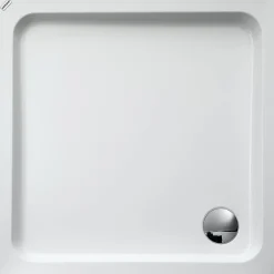 Brico Ceravid Bathline Classic Acryl Douchebak 90X90X6Cm Hot