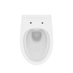 Brico Cersanit Hangtoilet Moduo Wit | Soft-Close & Quick Release Toiletzitting | Randloos Toiletpot