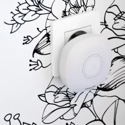 Chacon Design Draadloze En Batterijloze Deurbel 100M Wit-Brico Sale