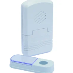 Chacon Draadloze Bel 30M Wit-Brico Best