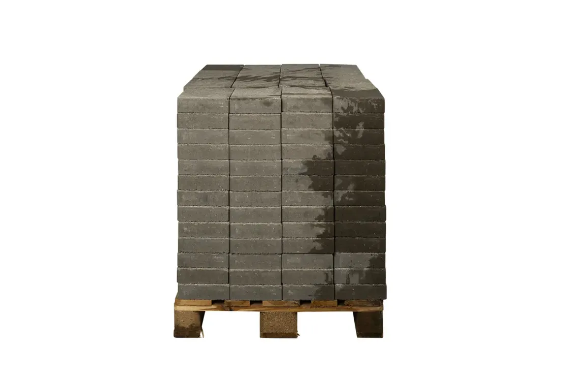 Coeck Getrommelde In-Line Klinker Grijs 20X30X6Cm 208St-Brico Best