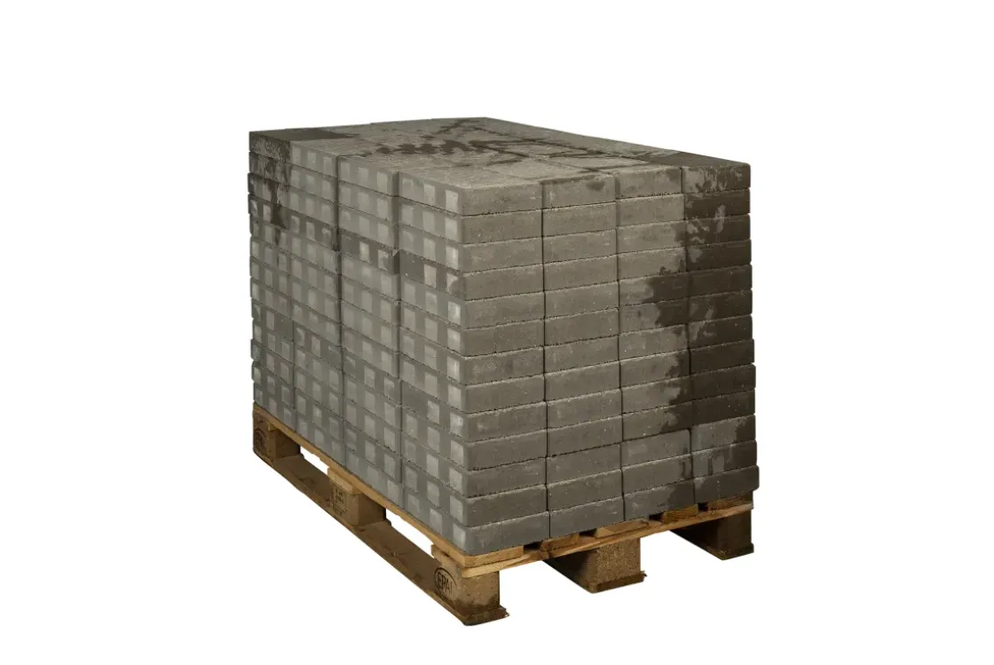 Coeck Getrommelde In-Line Klinker Grijs 20X30X6Cm 208St-Brico Best