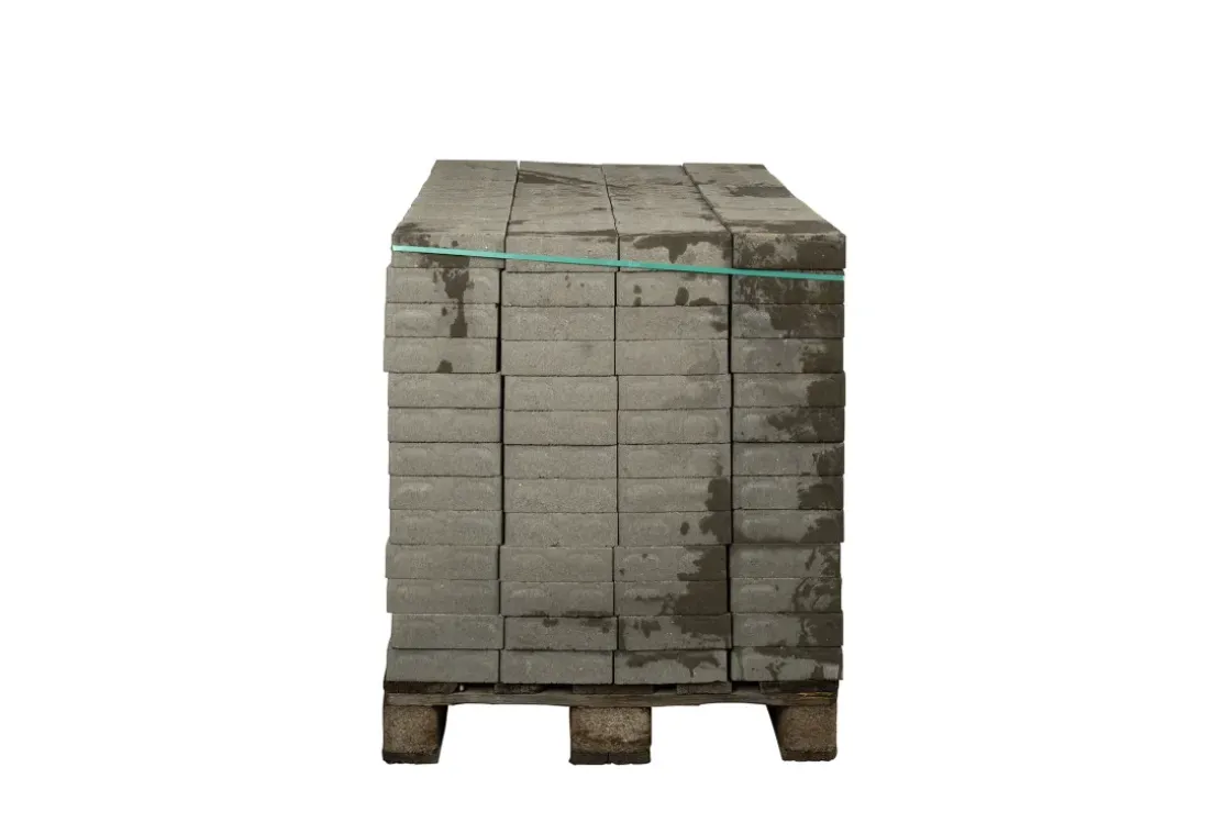 Coeck Getrommelde In-Line Klinker Grijs 20X20X6Cm 312St-Brico New