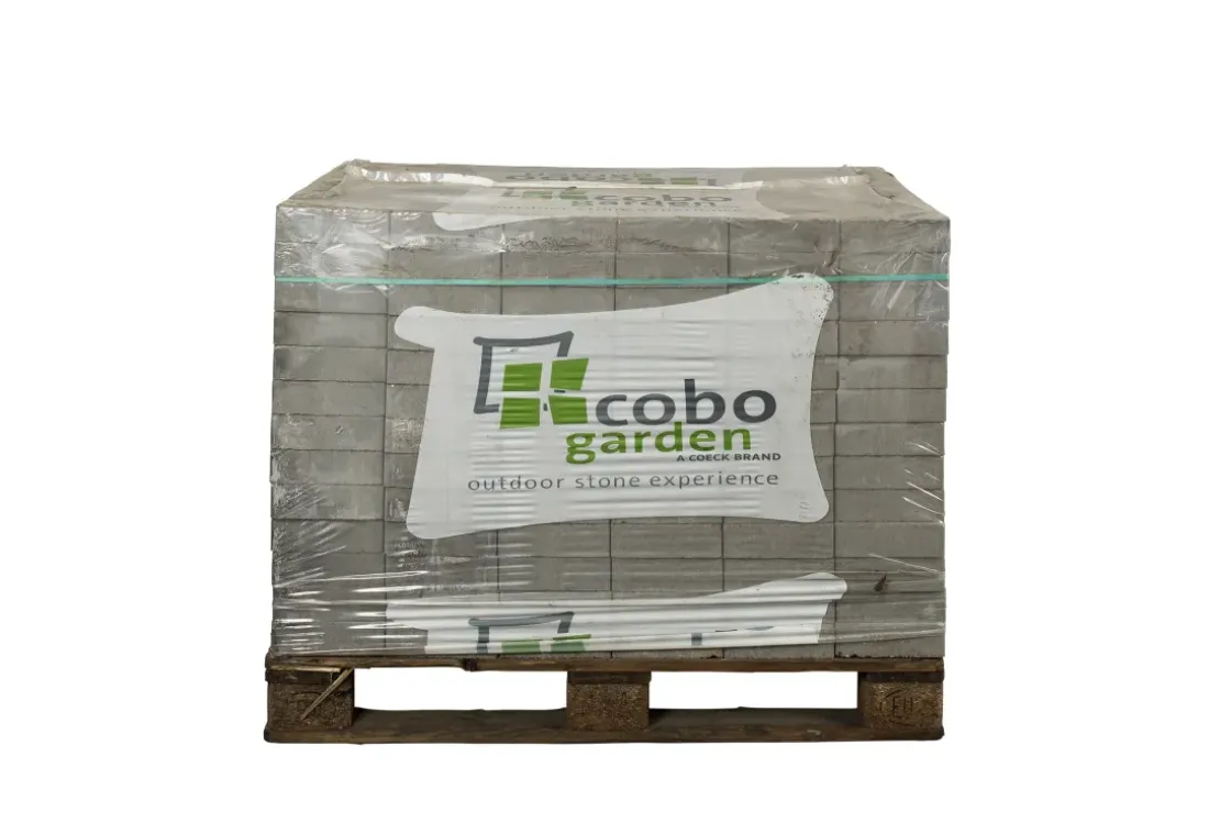 Coeck Getrommelde In-Line Klinker Grijs 20X20X6Cm 312St-Brico New