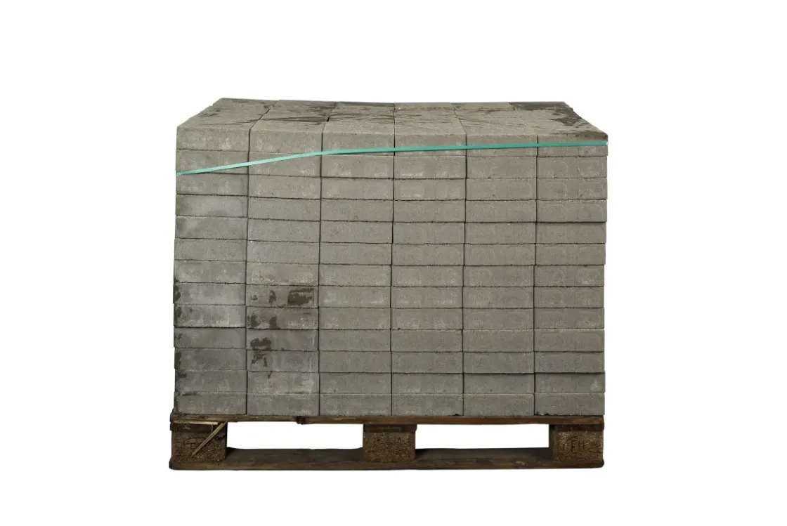 Coeck Getrommelde In-Line Klinker Grijs 20X20X6Cm 312St-Brico New