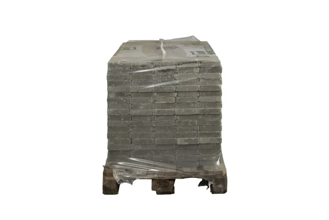 Coeck Kassei Grijs Getrommeld 15X15X4Cm 630 Stuks + Palet 3004837-Brico Clearance