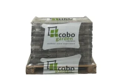 Coeck Kassei Grijs-Zwart Getrommeld 15X15X5Cm 525 Stuks + Palet 3004837-Brico New
