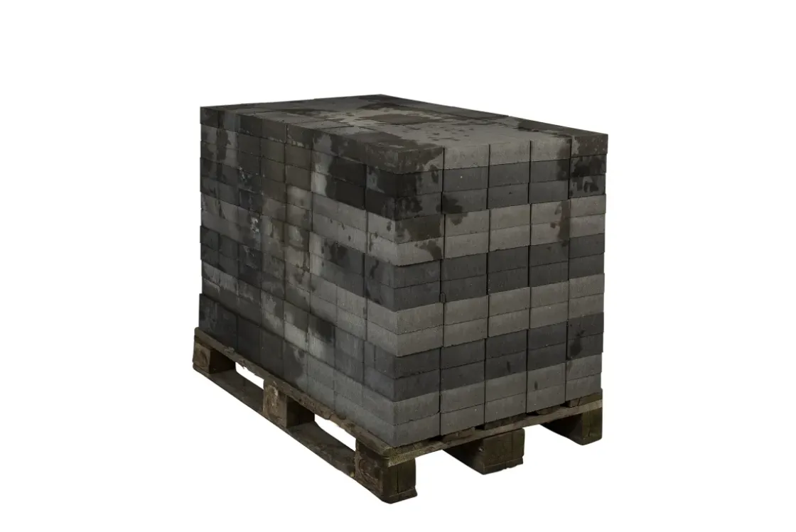 Coeck Kassei Grijs-Zwart Ongetrommeld Velling 15X15X6Cm 520 Stuks + Palet 3004837-Brico Online