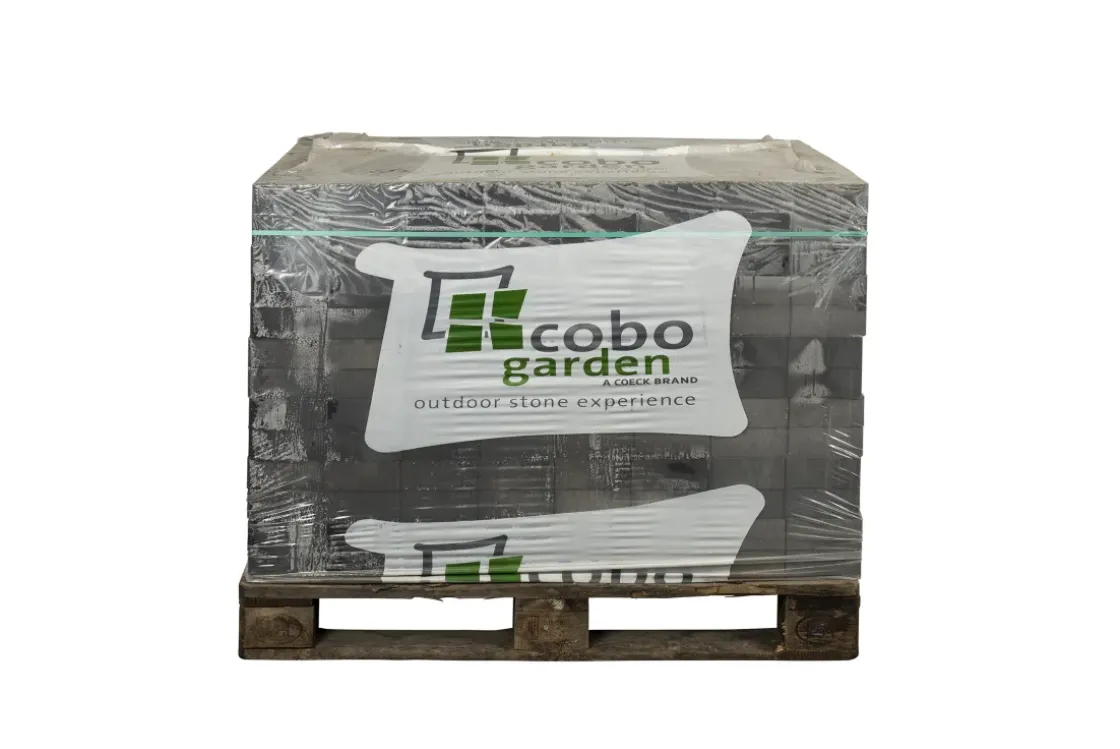 Coeck Kassei Grijs-Zwart Ongetrommeld Velling 15X15X6Cm 520 Stuks + Palet 3004837-Brico Online