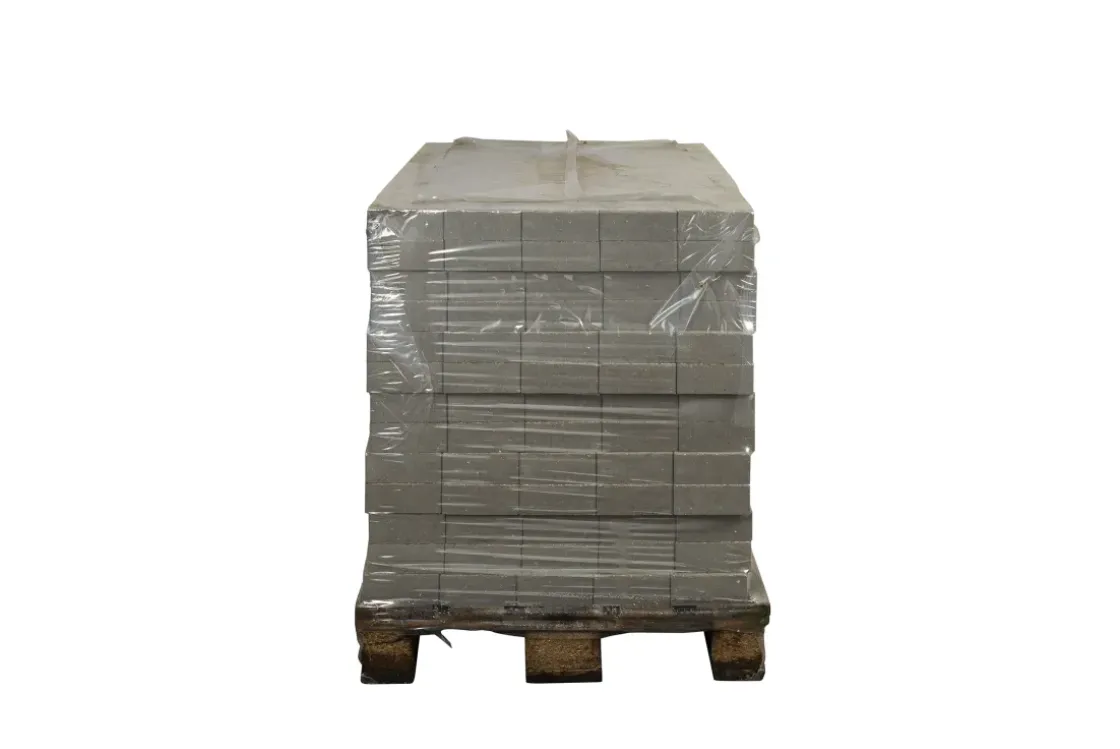 Coeck Kassei In-Line Grijs Getrommeld 15X15X6Cm 520 Stuks + Palet 3004837-Brico Online