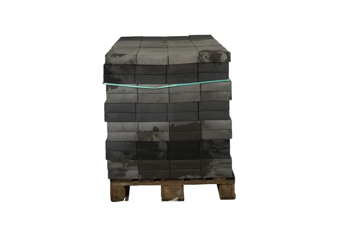 Coeck Klinker Grijs-Zwart Ongetrommeld 20X20X6Cm Velling 312 Stuks + Palet 3004837-Brico Online