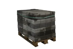 Coeck Klinker Grijs-Zwart Ongetrommeld 20X20X6Cm Velling 312 Stuks + Palet 3004837-Brico Online