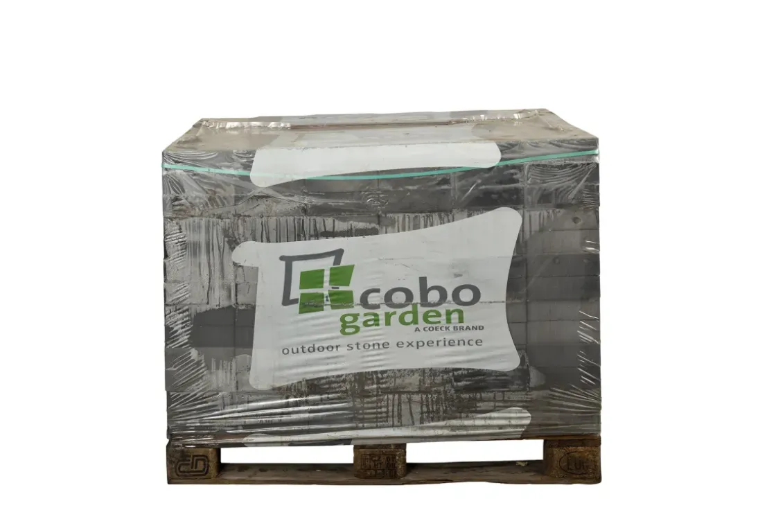 Coeck Klinker Grijs-Zwart Ongetrommeld 20X20X6Cm Velling 312 Stuks + Palet 3004837-Brico Online