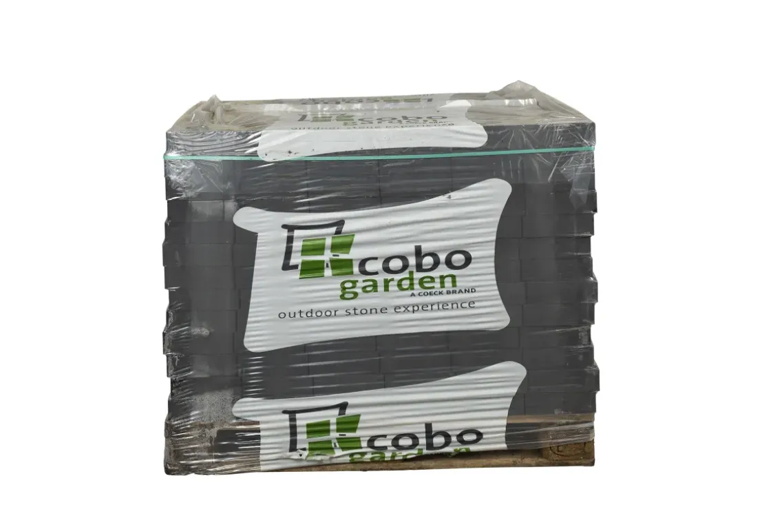 Coeck Klinker Zwart Ongetrommeld 20X20X6Cm Velling 312 Stuks + Palet 3004837-Brico Online