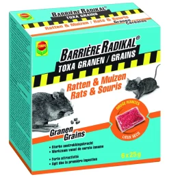 Compo Anti-Muizen En Ratten Granen Barriere Radikal Toxa 150G-Brico Best