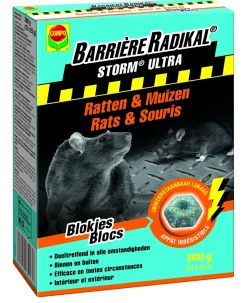 Compo Barriere Radikal Storm Ultra Anti-Muis En Rattenblokken 300G-Brico Outlet