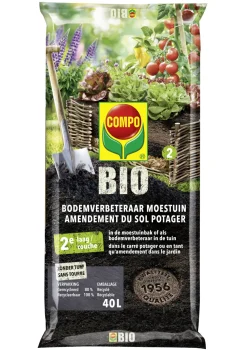 Compo Bio Moestuin Bodemverbeteraar 40L-Brico New