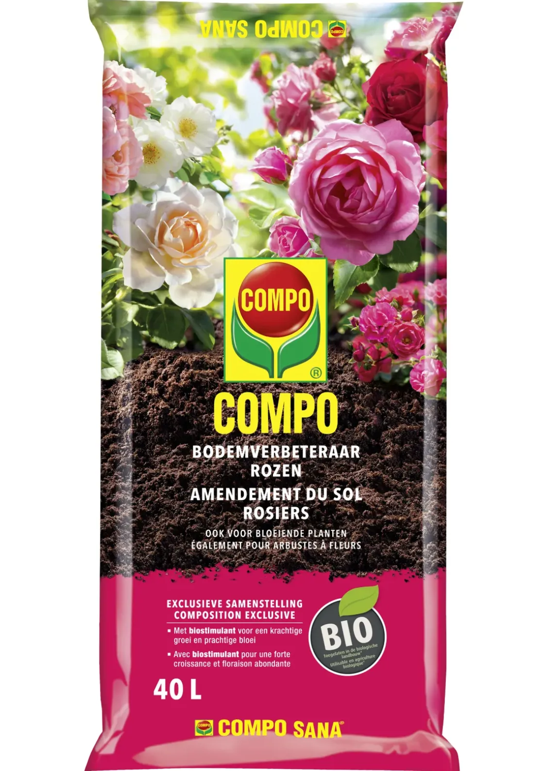 Compo Bodemverbeteraar Rozen 40L-Brico Hot