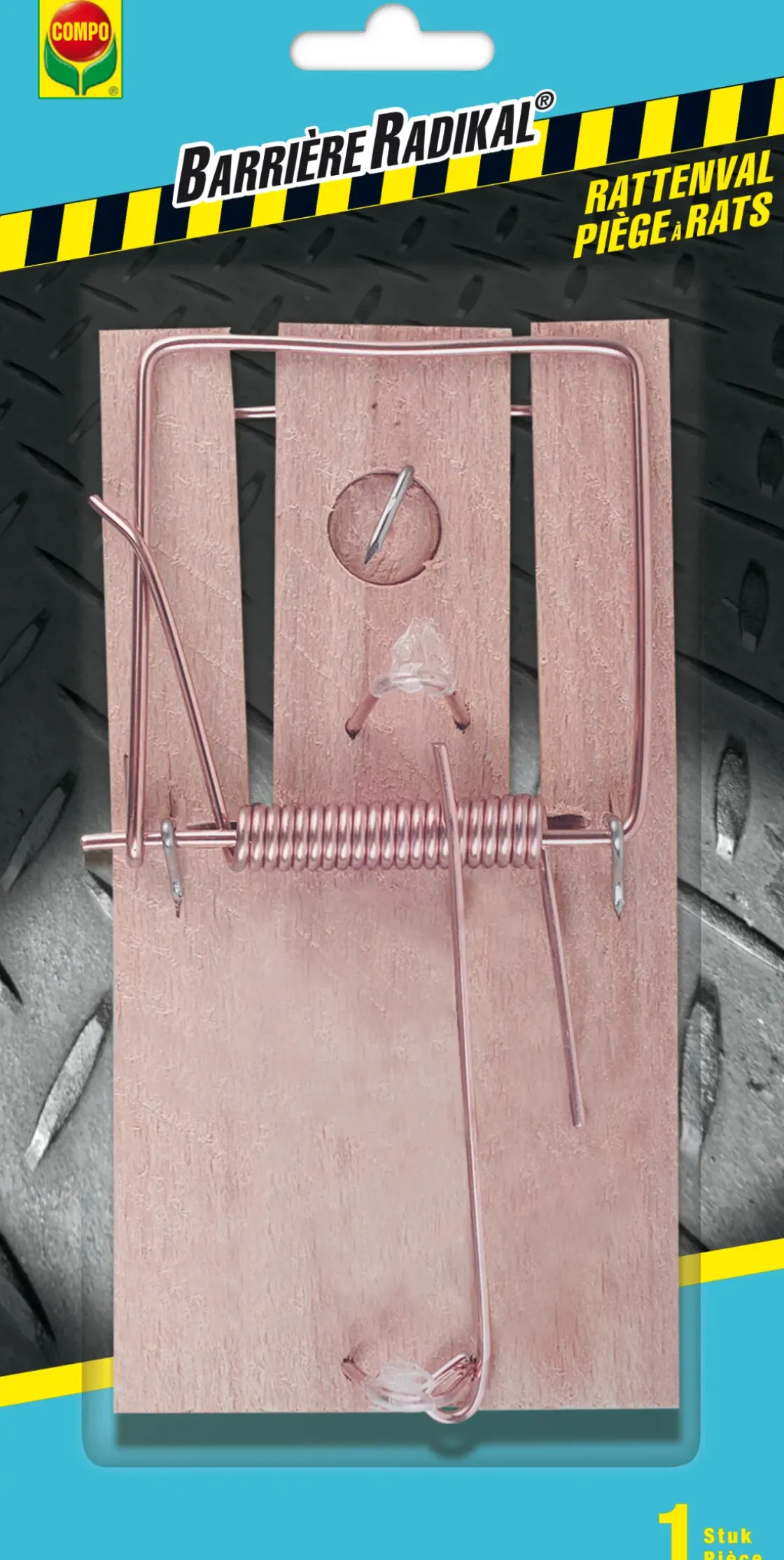 Compo Rattenval Barriere Radikal 1Stuk-Brico Discount