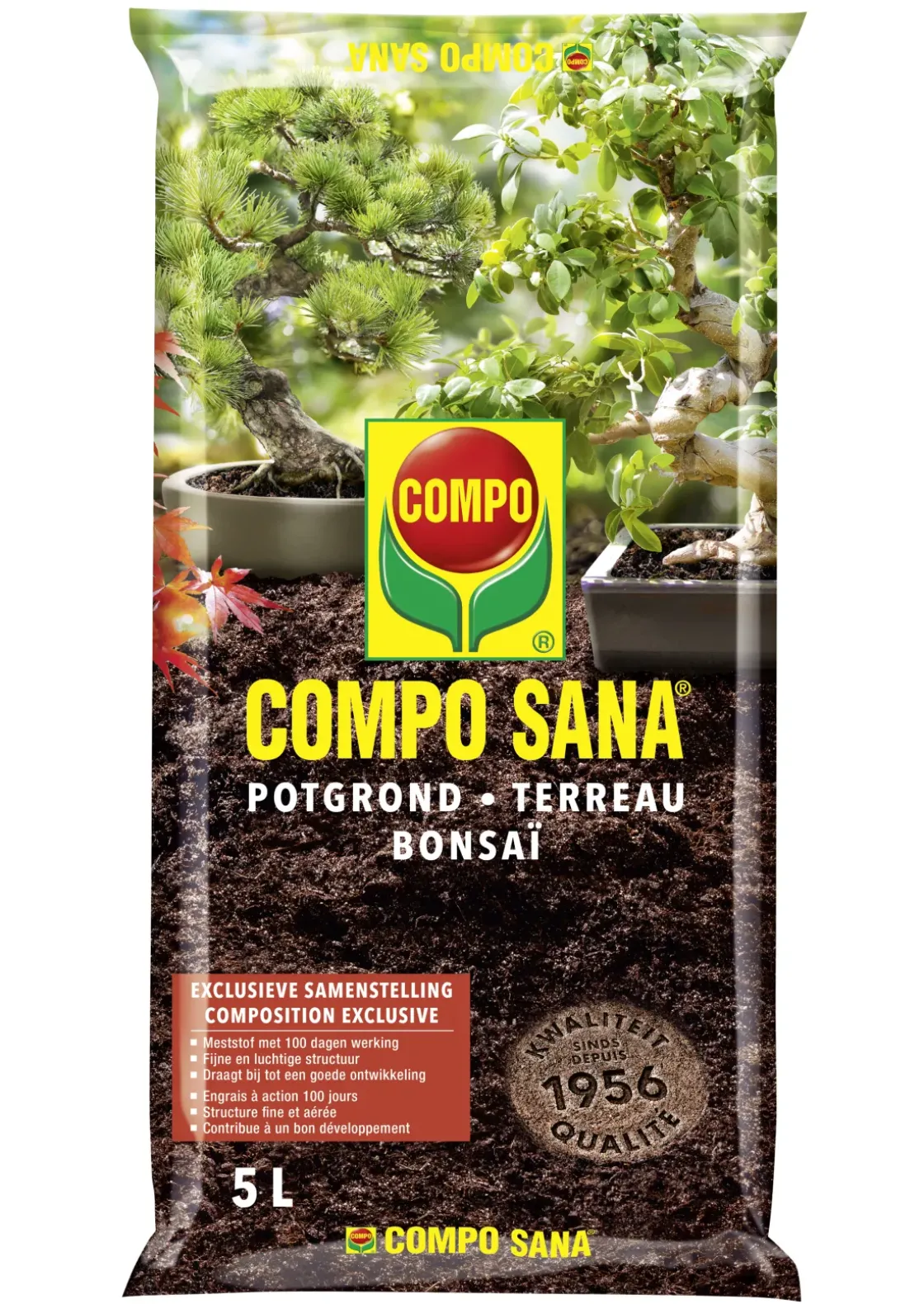 Compo Sana Potgrond Bonsai 5L-Brico