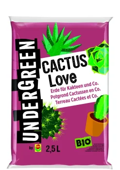 Compo Undergreen Cactus Love Bio Potgrond Cactussen & Vetplanten 2,5L-Brico Online