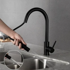 Brico Croom Keukenkraan Nymex - Uittrekbare Uitloop Best