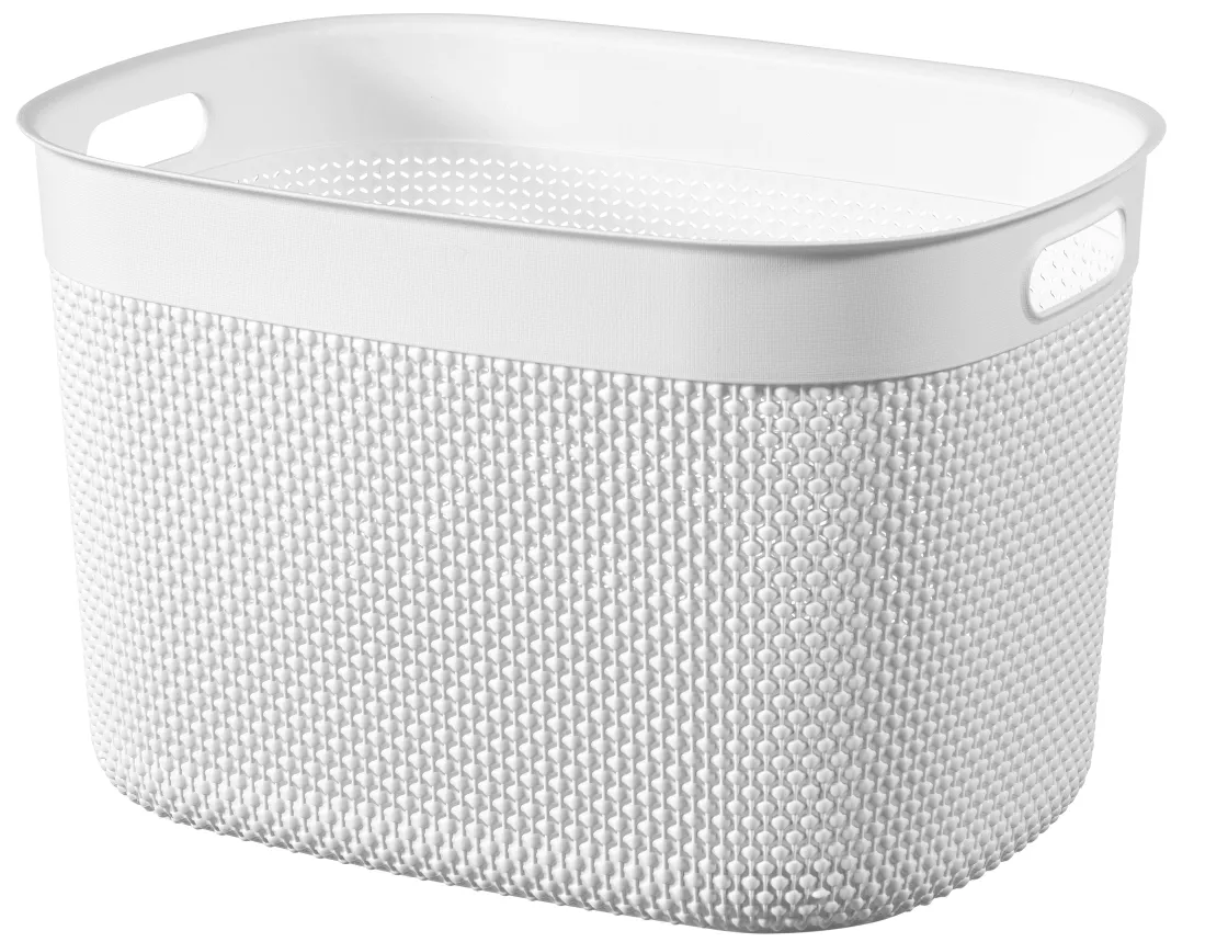 Brico Curver Filo Mand Xl 30L Wit Clearance