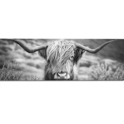 Brico Deco Paneel Schilderij Highlander Schots Mdf 156X52Cm Clearance