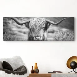 Brico Deco Paneel Schilderij Highlander Schots Mdf 156X52Cm Clearance