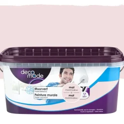 Decomode Muurverf Superdekkend Mat Marshmallow 2,5L-Brico New