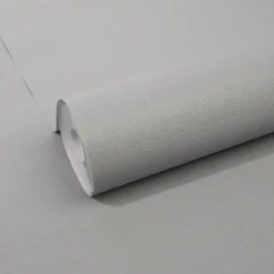 Decomode Vliesbehang Basic Cotton Grijs-Brico Outlet