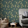 Decomode Vliesbehang Bloemen Jade-Brico Online