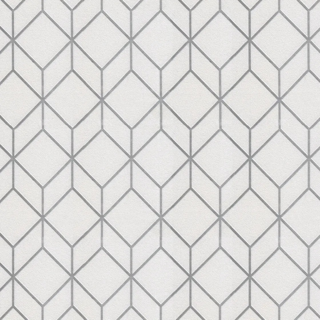 Decomode Vliesbehang Myrtle Wit-Brico Hot