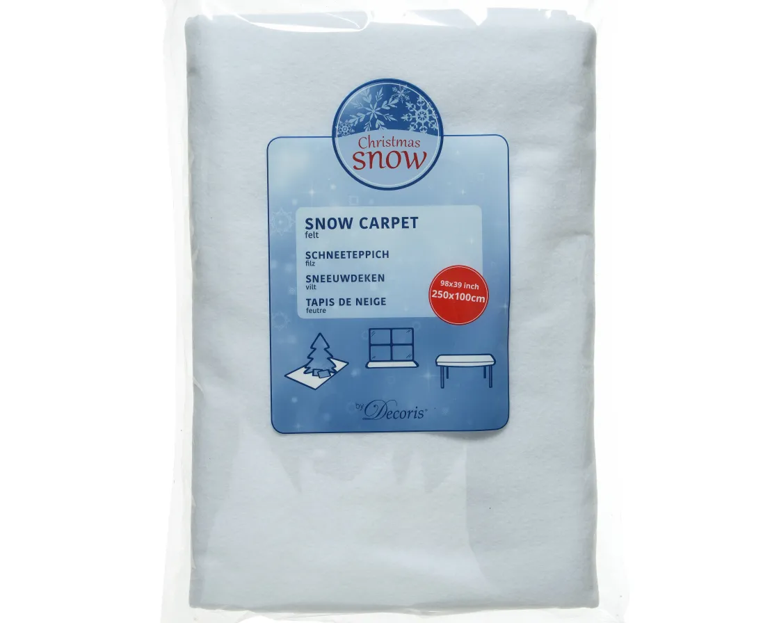 Brico Decoris Sneeuwdeken Vilt 250Cm Wit Clearance