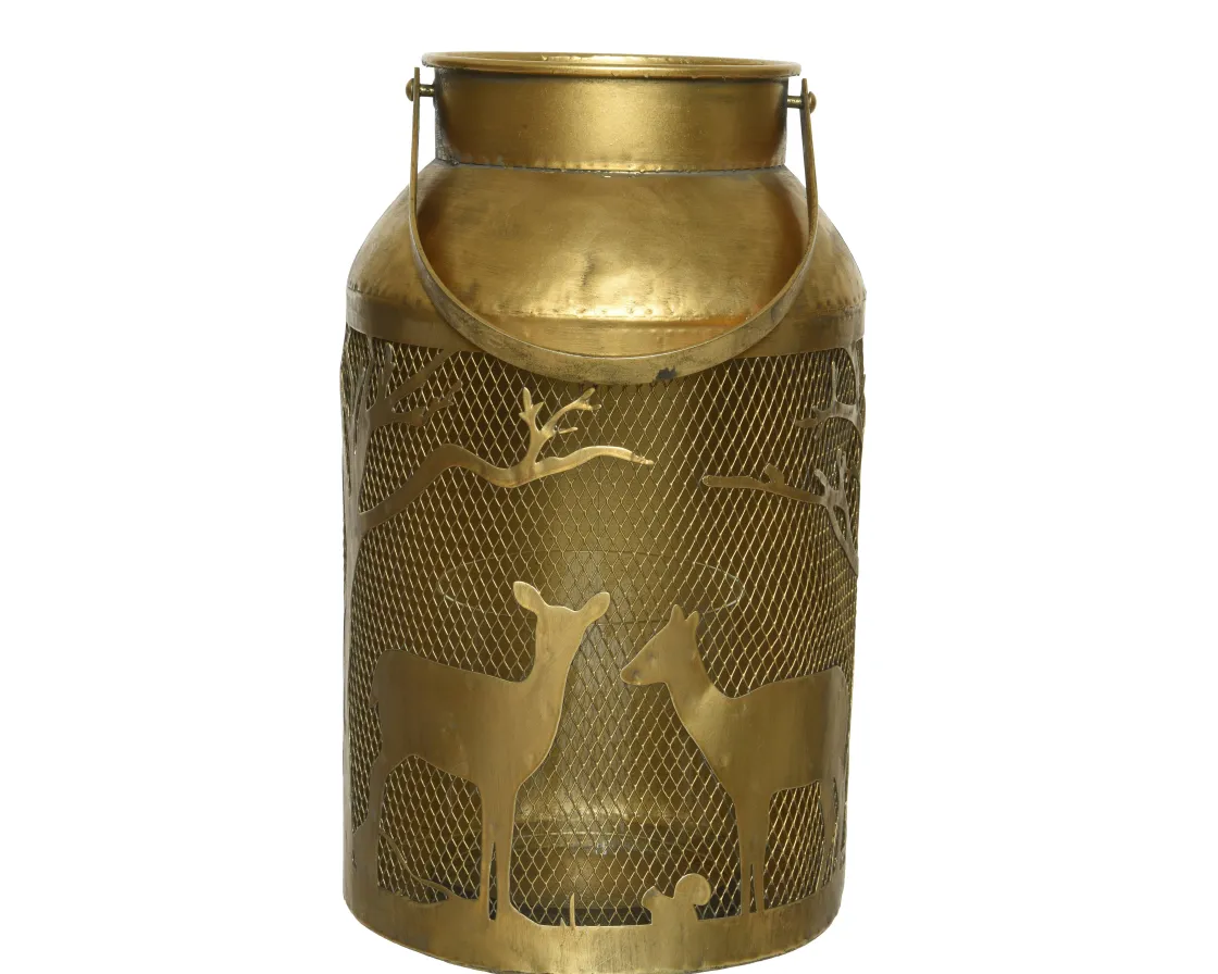 Brico Decoris Theelichthouder Ijzer 26,5Cm Hot