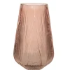 Brico Decoris Vaas Glas 28Cm Roze Clearance