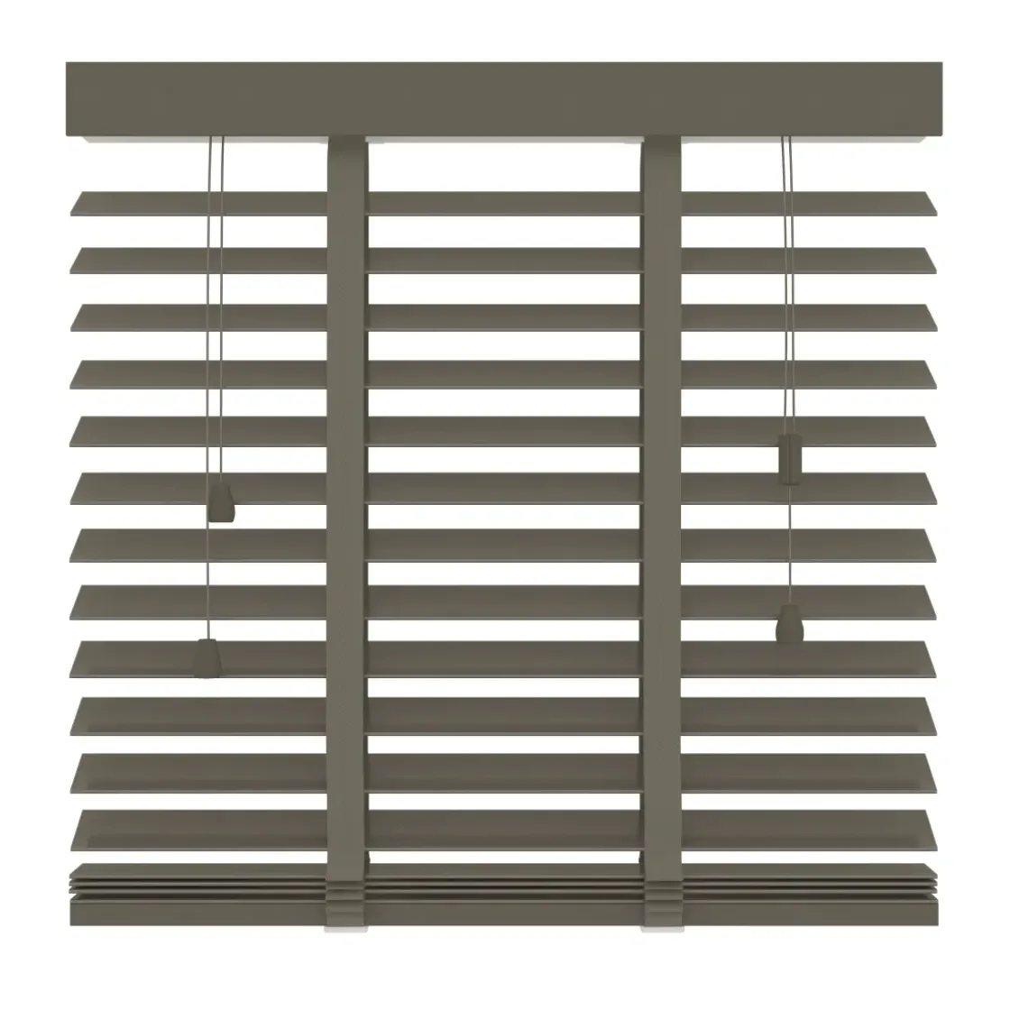 Decosol 946 Horizontale Jaloezie Hout Taupe 80X130Cm-Brico Online