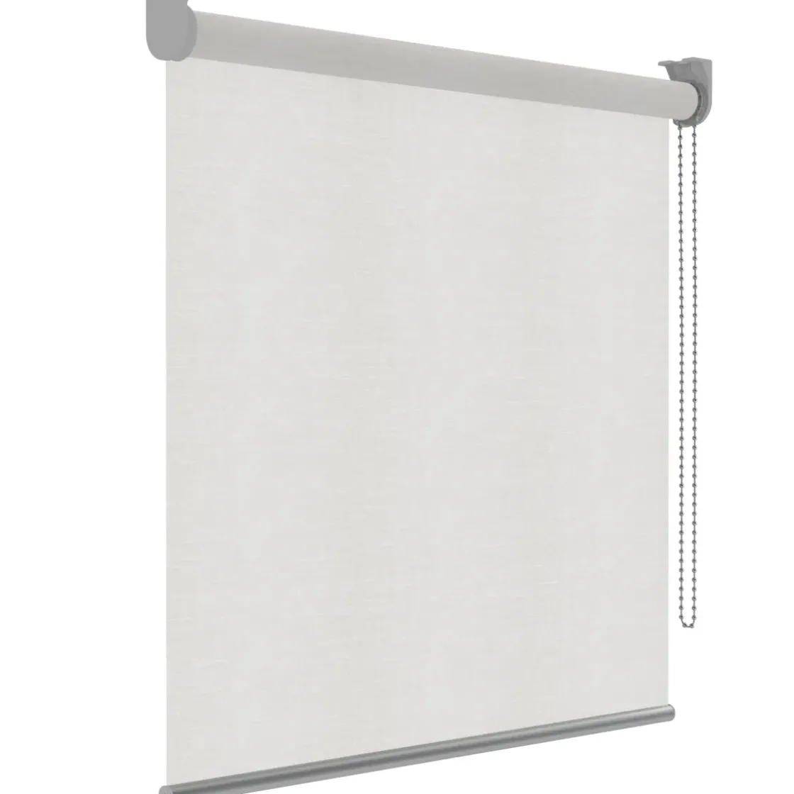 Decosol 3690 Rolgordijn Deluxe Uni Transparant Wit 180X190Cm-Brico Sale