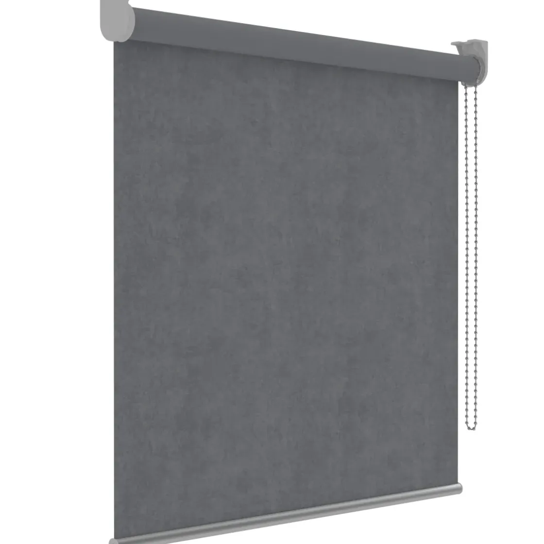 Decosol 5869 Rolgordijn Verduisterend Grijs 90X190Cm-Brico Best