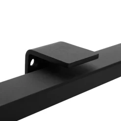 Design Trapleuning Zwart Rechthoekig - 350 Cm Met 4 Houders-Brico