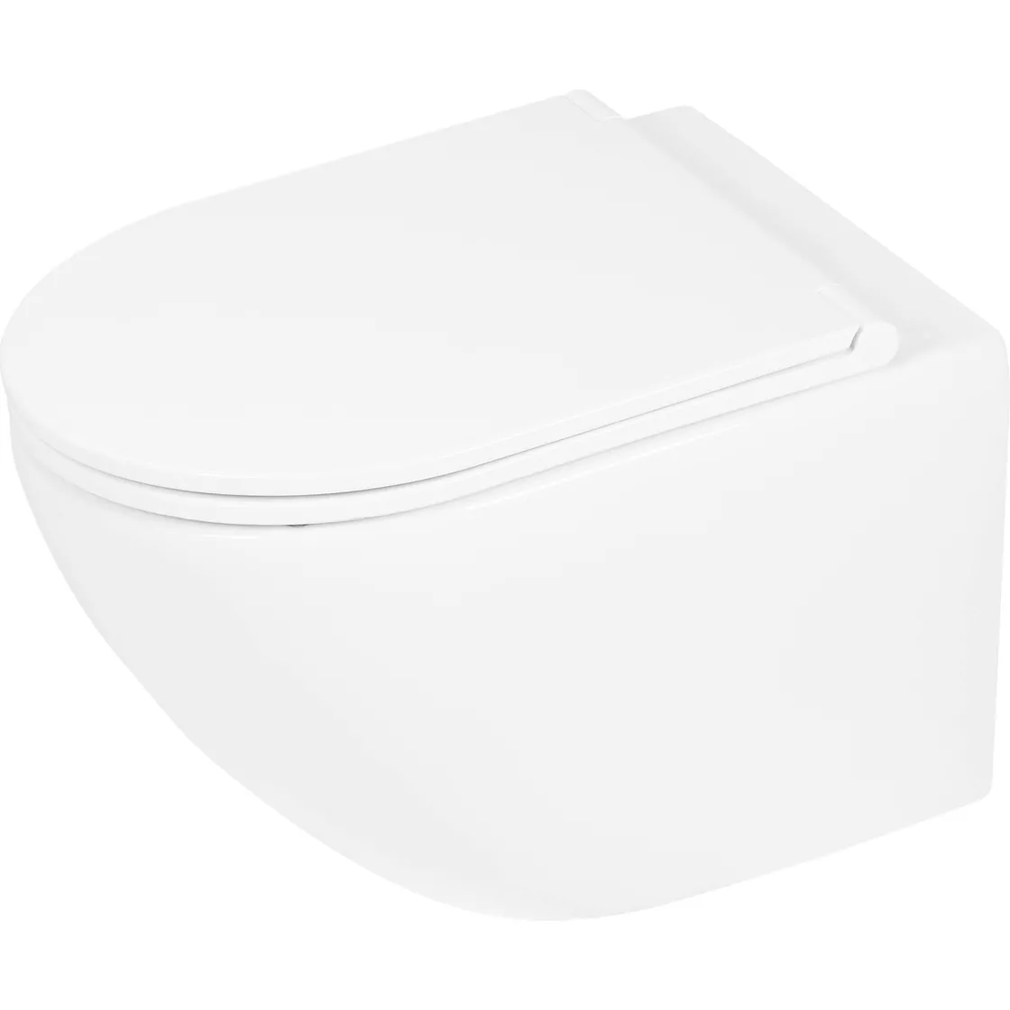 Brico Differenz Hangtoilet Mat Wit |Soft-Close & Quick Release Toiletzitting | Randloos Toiletpot Online