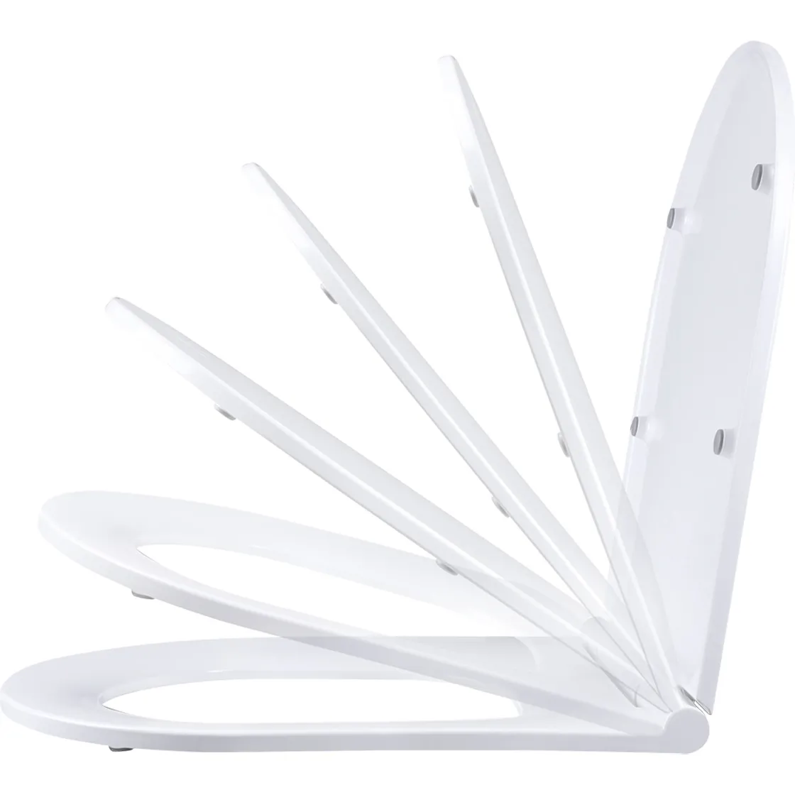 Brico Differenz Hangtoilet Mat Wit |Soft-Close & Quick Release Toiletzitting | Randloos Toiletpot Online