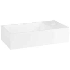 Brico Differnz Fontein 36X185X9Cm Solid Surface Wit Outlet
