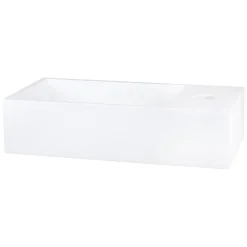 Brico Differnz Fontein 36X185X9Cm Solid Surface Wit Outlet