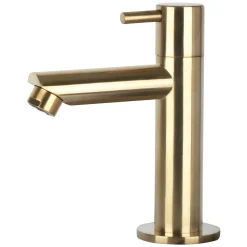 Brico Differnz Fonteinkraan Mix&Match Recht Goud Mat New