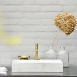 Brico Differnz Fonteinkraan Mix&Match Recht Goud Mat New