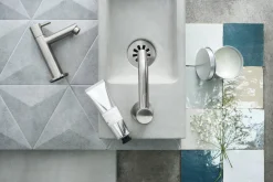 Brico Differnz Fonteinkraan Mix&Match Recht Chroom Mat Clearance